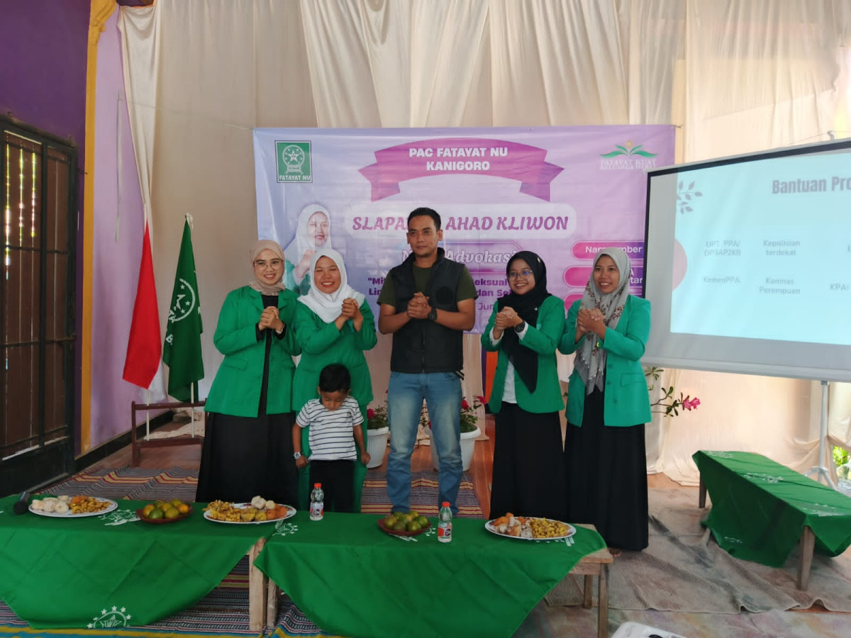 200 Kader Fatayat NU se-Kanigoro Bersatu Padu Cegah Kekerasan Seksual Sejak dari Rumah dan Sekolah